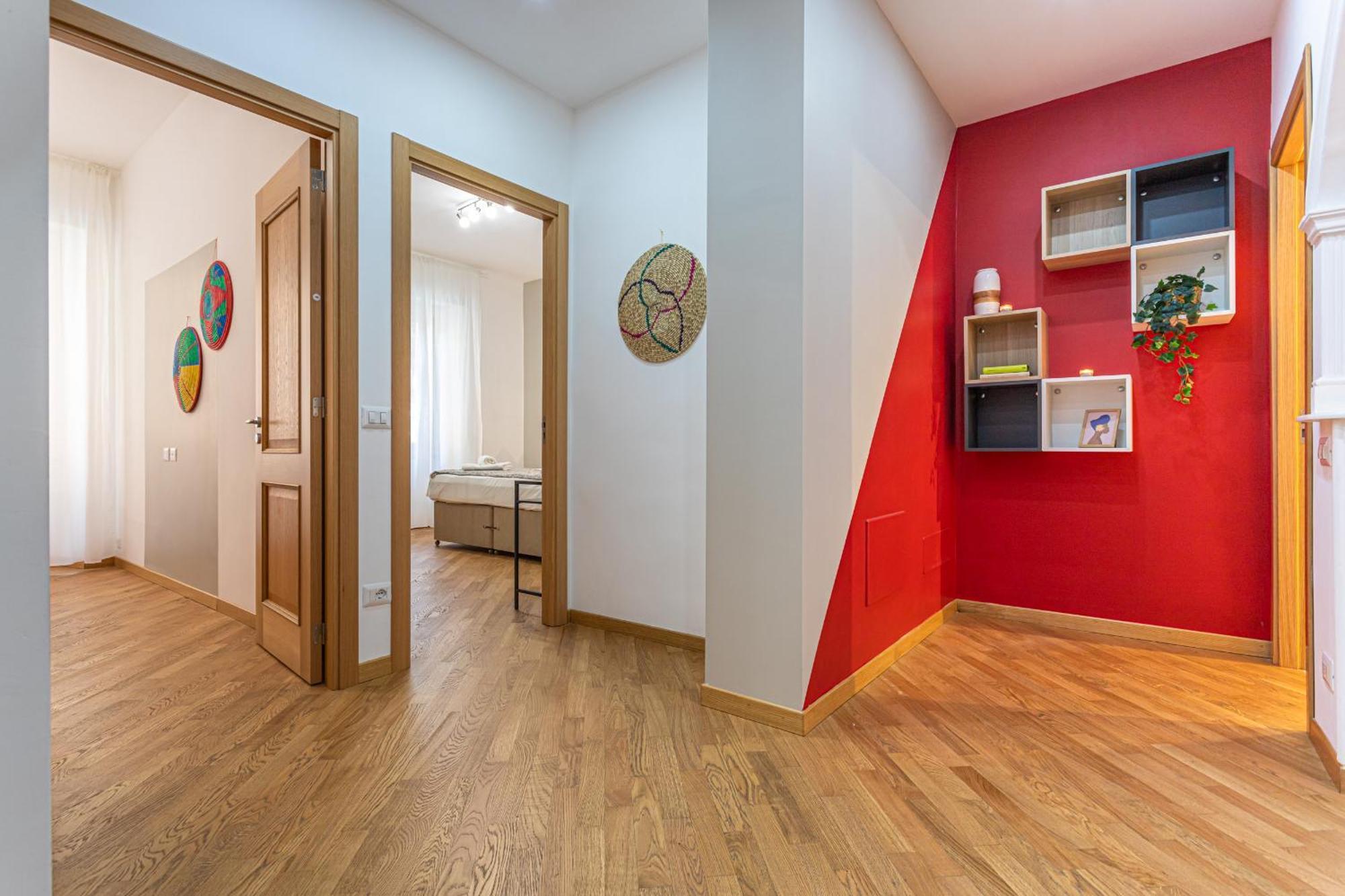 Apartmán Casa Abeba A Torre Maura Řím Exteriér fotografie