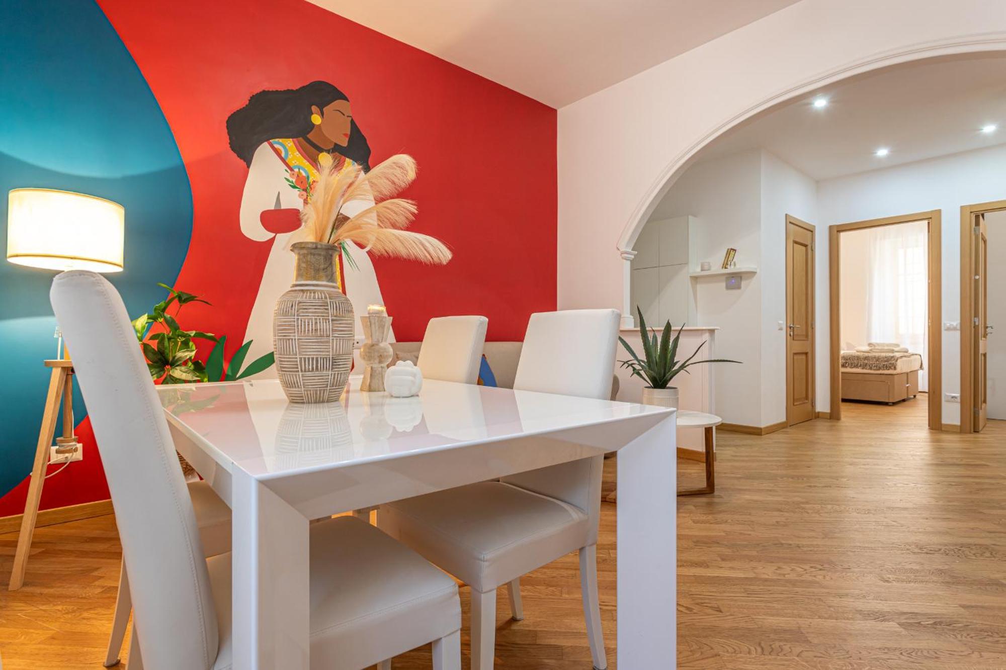Apartmán Casa Abeba A Torre Maura Řím Exteriér fotografie