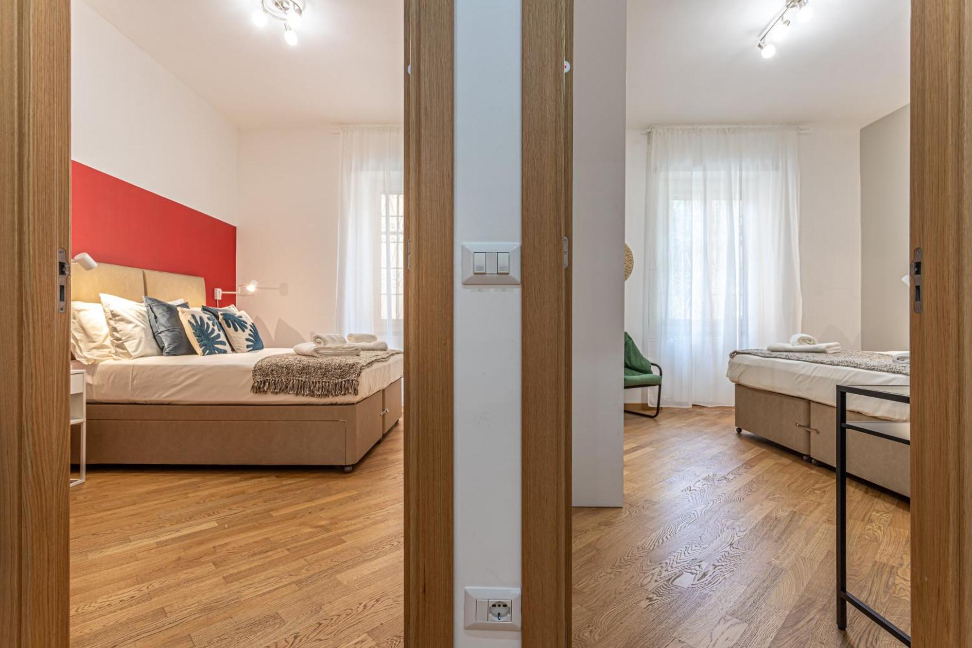 Apartmán Casa Abeba A Torre Maura Řím Exteriér fotografie