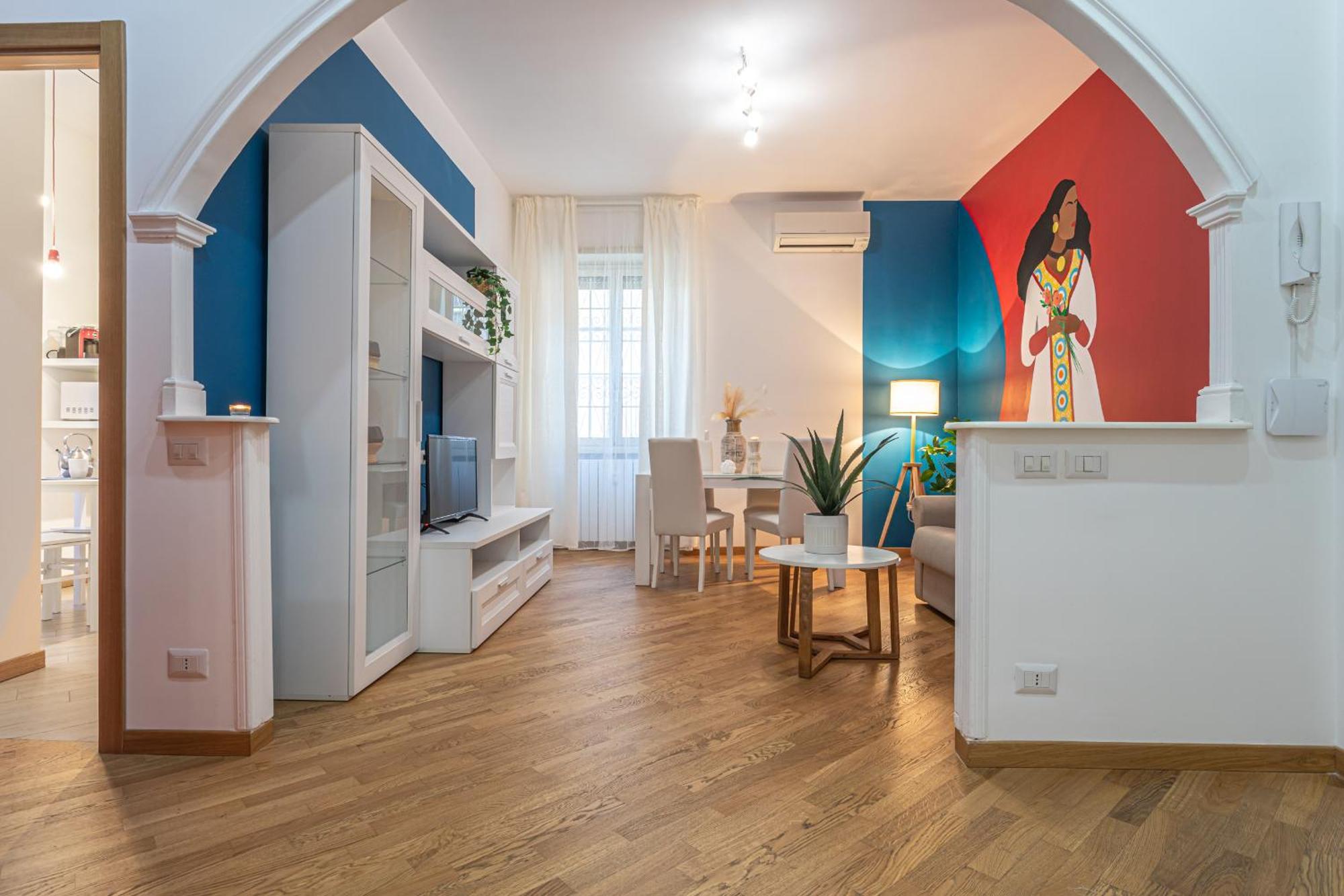 Apartmán Casa Abeba A Torre Maura Řím Exteriér fotografie