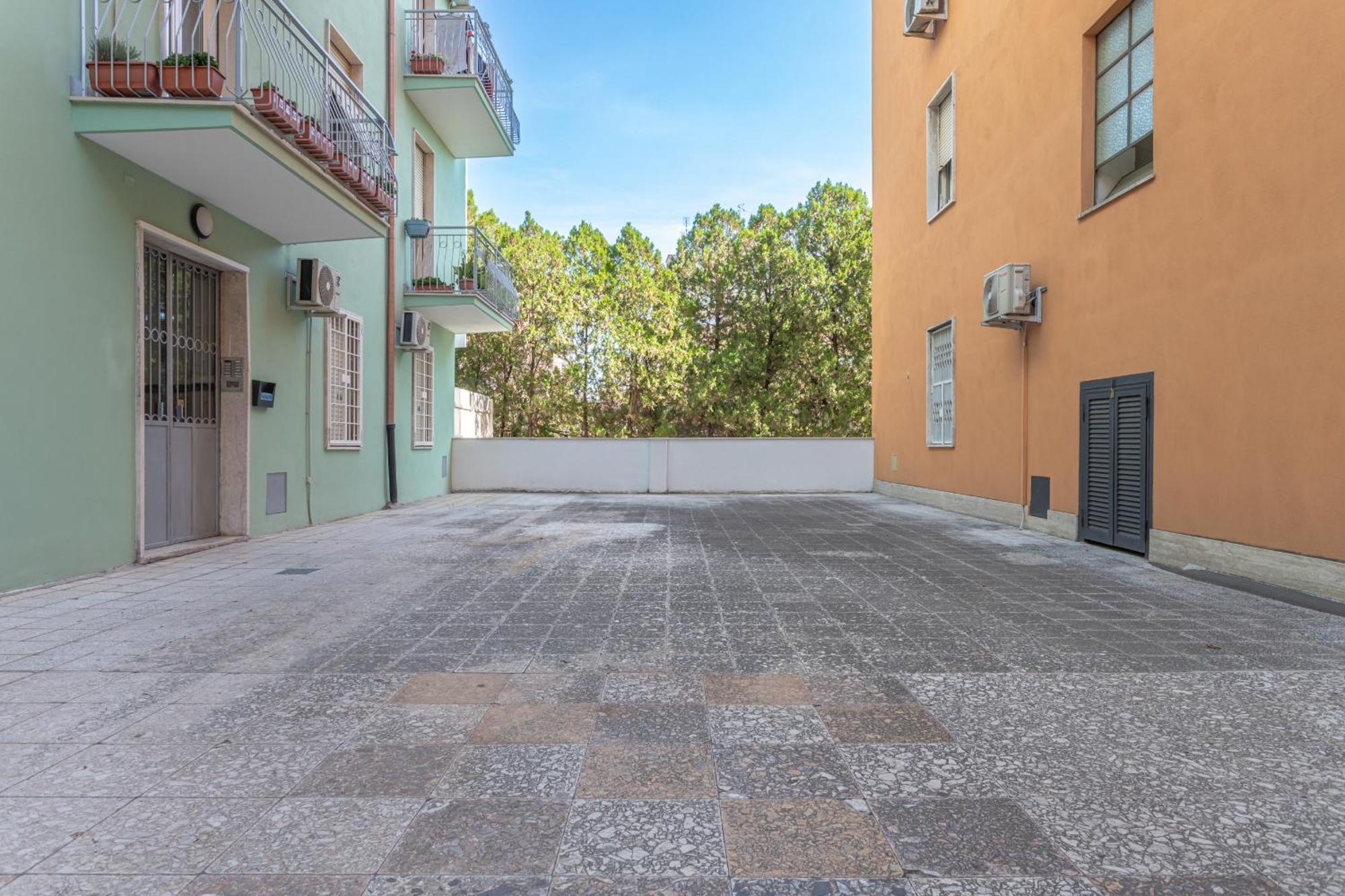 Apartmán Casa Abeba A Torre Maura Řím Exteriér fotografie