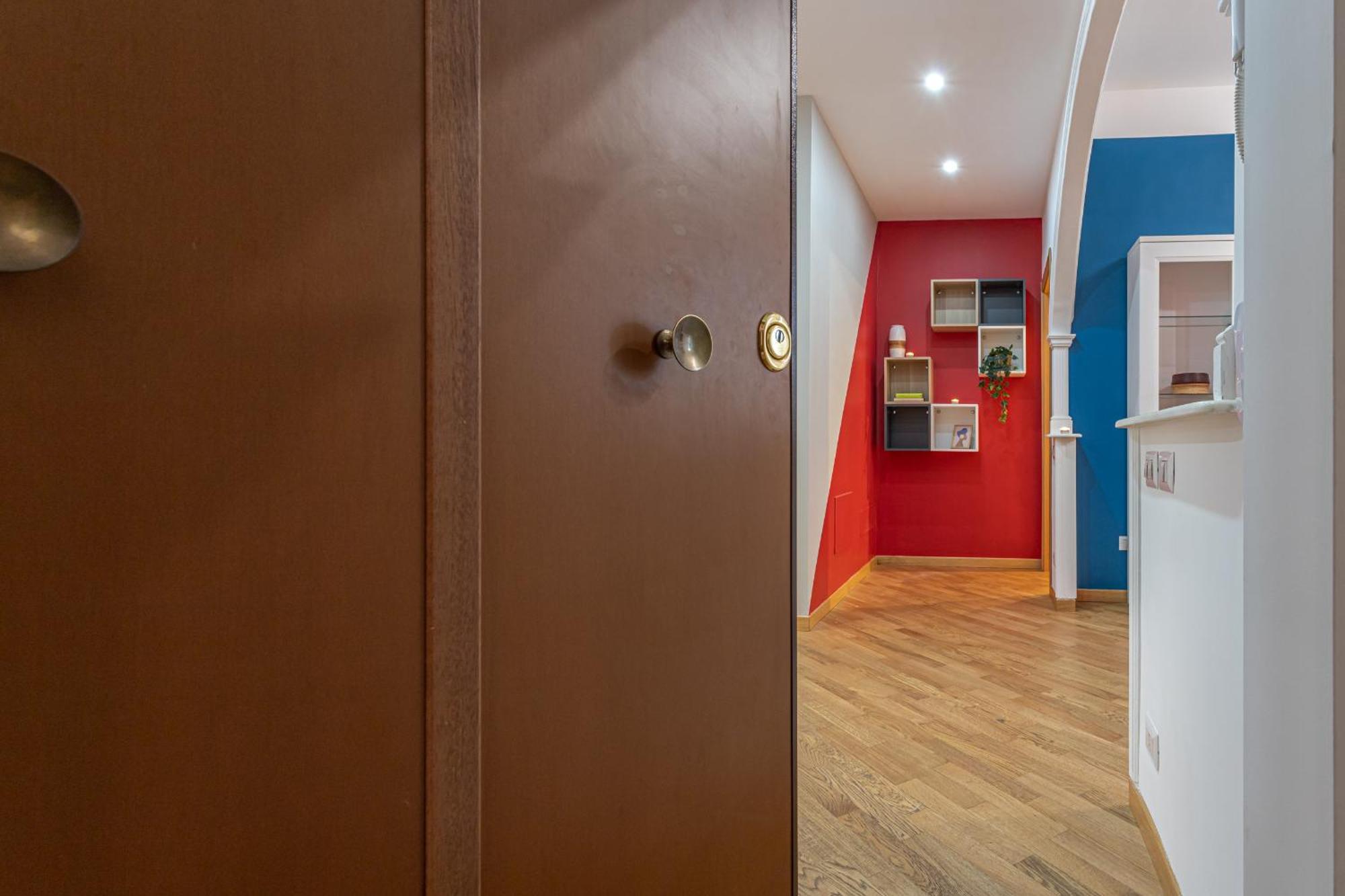 Apartmán Casa Abeba A Torre Maura Řím Exteriér fotografie