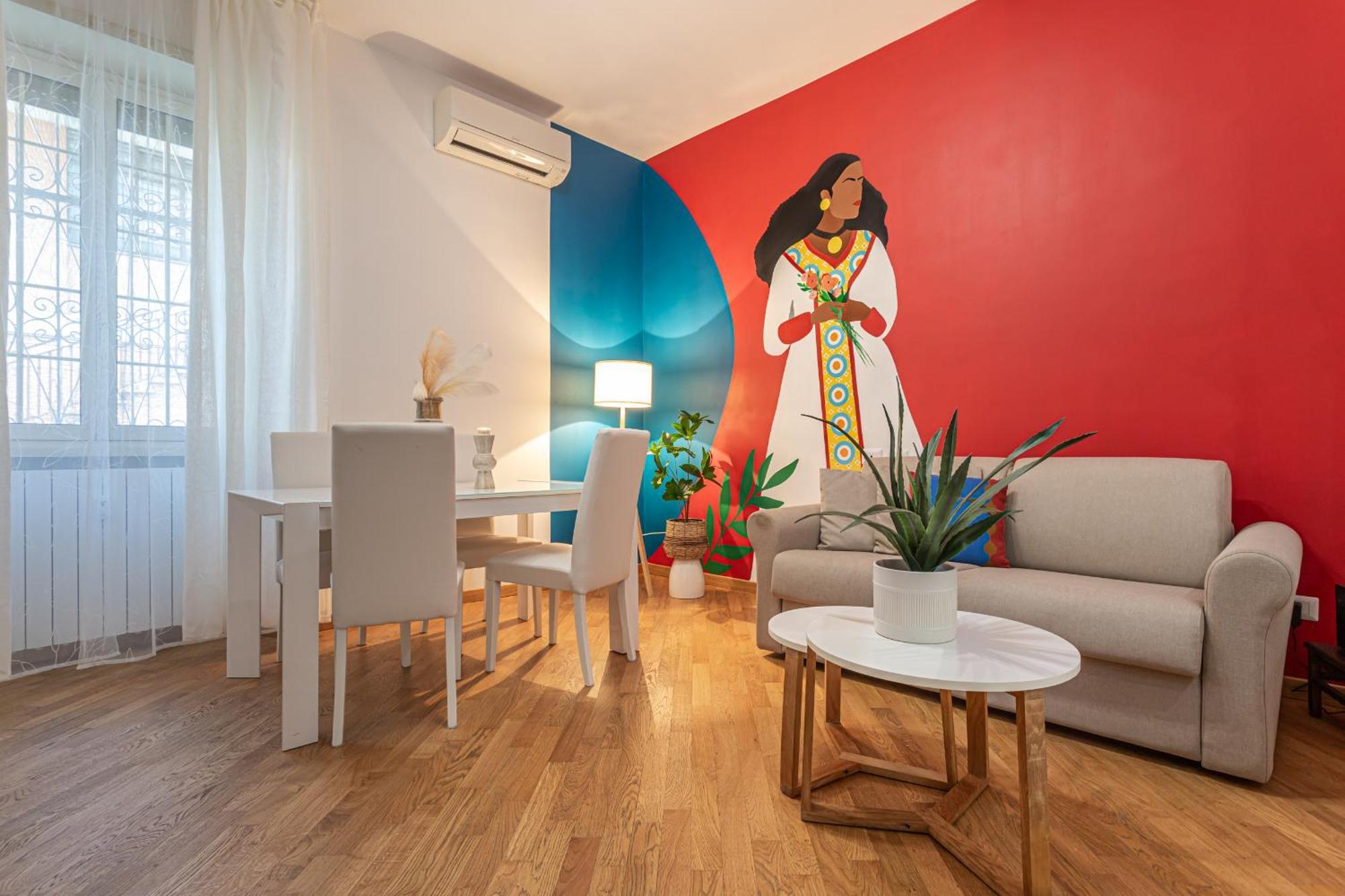 Apartmán Casa Abeba A Torre Maura Řím Exteriér fotografie